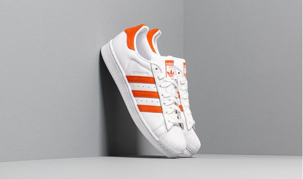 adidas Superstar Ftw White/ Orange/ Ftw White