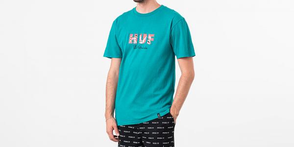 HUF Freaks Tee Biscay Bay