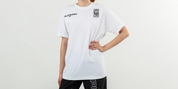 Reebok x Pleasures CL V Unisex Tee White