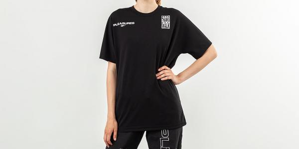 Reebok x Pleasures CL V Unisex Tee Black
