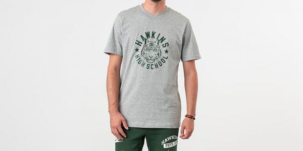 Nike x Stranger Things NRG Tee Dark Grey Heather/ Fir