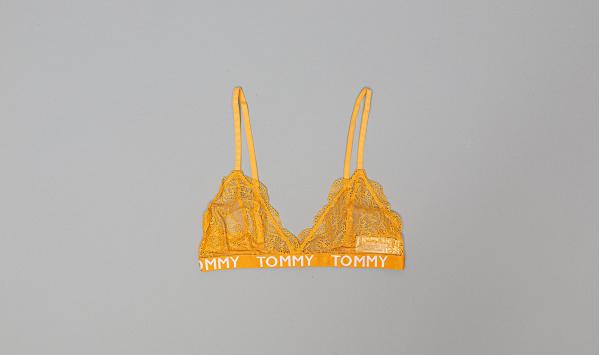 Tommy Hilfiger Triangle Bra Yellow