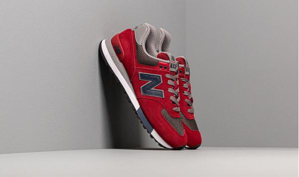 New Balance 574 Red/ Brown