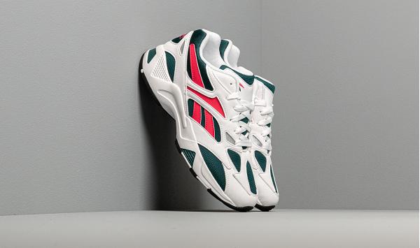 Reebok Aztrek 96 White/ Deep Teal/ Blazing