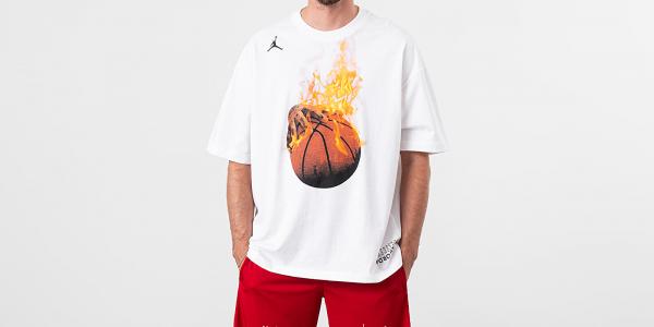 Jordan Legacy AJ4 Tee White