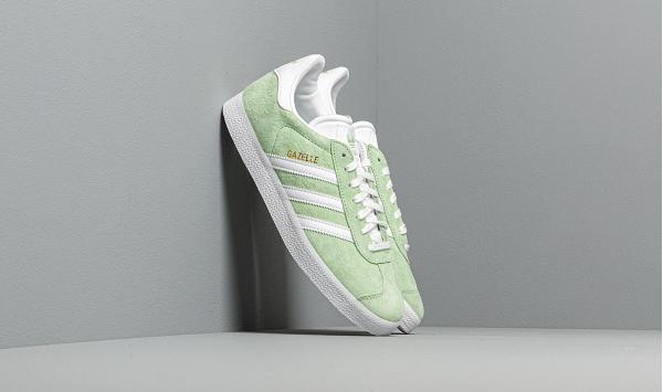 adidas Gazelle W Glow Green/ Ftw White/ Gold Metalic
