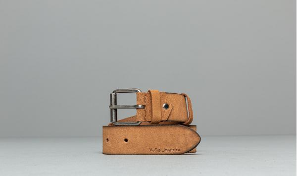 Nudie Jeans Pedersson Suede Belt Ochre