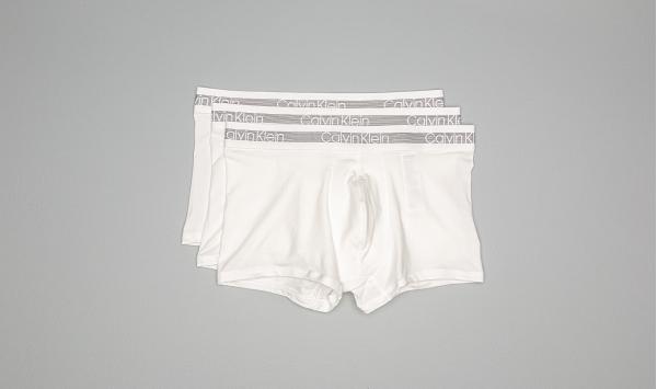 Calvin Klein 3-Pack Trunk White