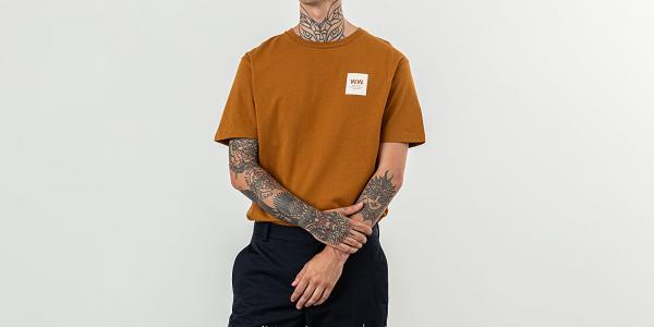 WOOD WOOD Box Tee Mustard