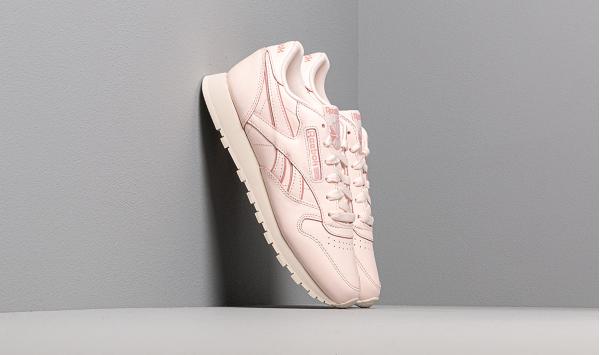 Reebok Classic Leather Pale Pink/ Paper White/ Chalk