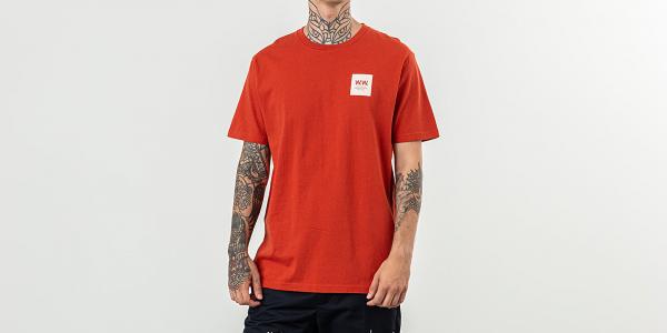 WOOD WOOD Box Tee Rust