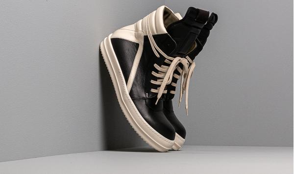 Rick Owens Geobasket Black/ Milk