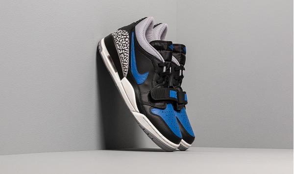Air Jordan Legacy 312 Low Black/ Game Royal-White-Cement Grey