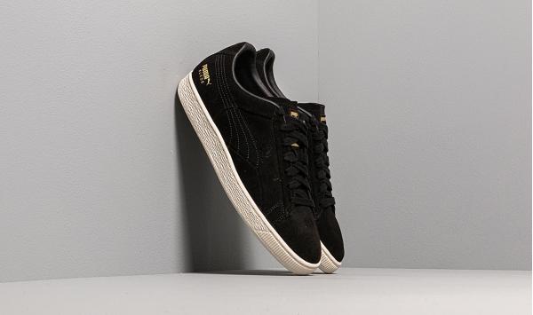 Puma Suede Notch Puma Black-Whisper White-Metallic Gold