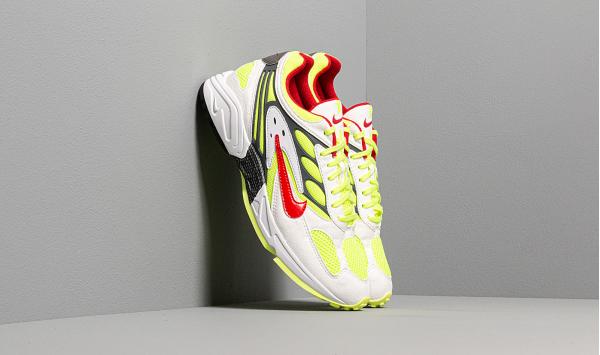 Nike Air Ghost Racer White/ Atom Red-Neon Yellow-Dark Grey