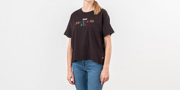 Levi's® Graphic Varsity Tee Black