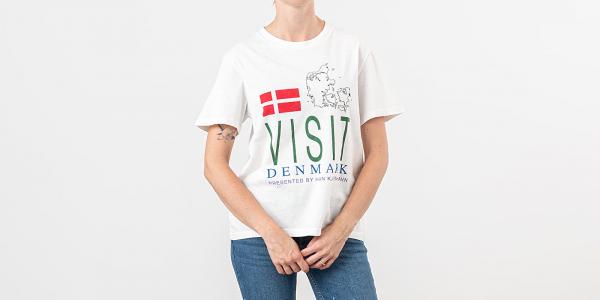 Han Kjøbenhavn Artwork Tee Off White