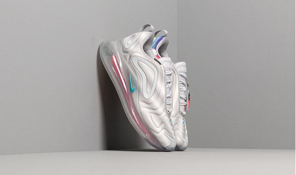 Nike W Air Max 720 Wolf Grey/ Teal Nebula-Red Orbit-White