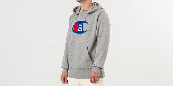 Champion 100th Aniversary Hoodie Grey