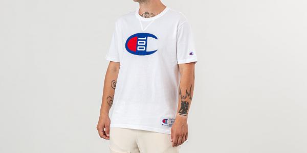 Champion 100th Aniversary Tee White