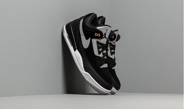 Air Jordan 3 Retro Th Black/ Cement Grey-Metallic Gold