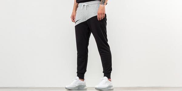 Nike Sportswear Swoosh Pants Dk Grey Heather/ Black/ Black