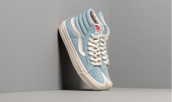 Vans Og Sk8-Hi Lx (Suede/ Canvas) Forget Me Not/ Marshmallow