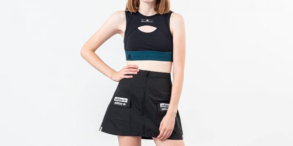 adidas Hybrid Crop Top Black