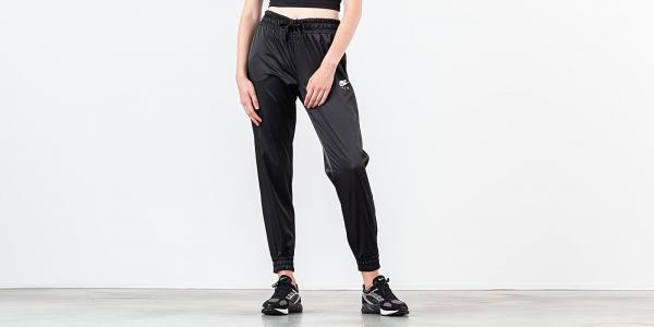 Nike Sportswear Air Track Satin Pants Black