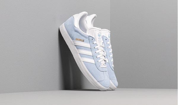 adidas Gazelle W Glow Blue/ Ftw White/ Gold Metalic
