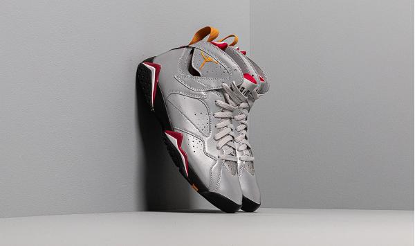 Air Jordan 7 Retro Sp Reflect Silver/ Bronze-Cardinal Red-Black