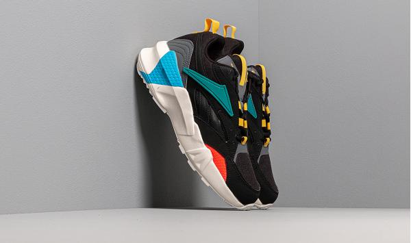 Reebok Aztrek Double Mix Pops Black/ Alloy/ Teal Gem