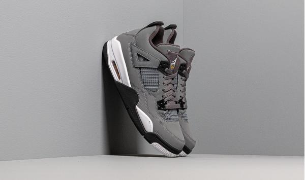 Air Jordan 4 Retro (GS) Cool Grey/ Chrome-Dark Charcoal
