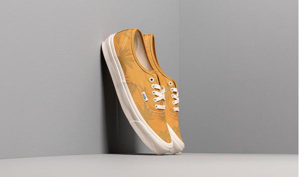 Vans OG Authentic LX (Canvas/ Island Leaf) Narcissus/ Gold