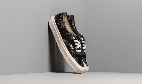 Vans OG Authentic LX (Canvas/ Island Leaf) Black Raven