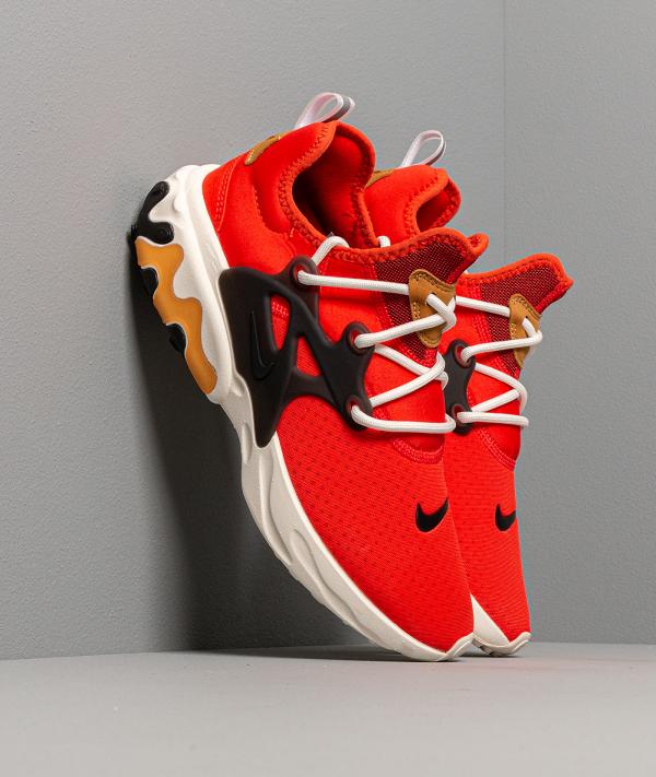 Nike React Presto Habanero Red/ Black-Wheat-Sail