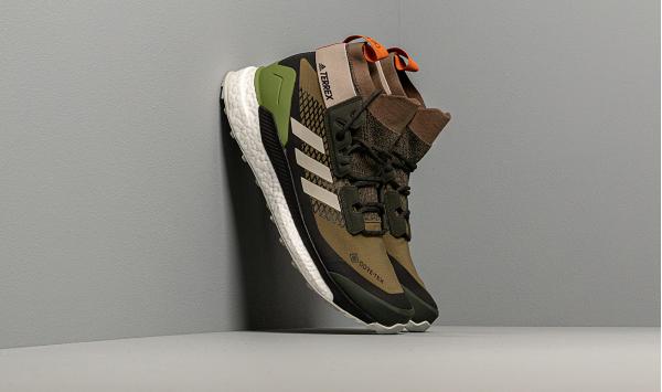 adidas Terrex Free Hiker GTX Raw Khaki/ Sesame/ Tech Olive