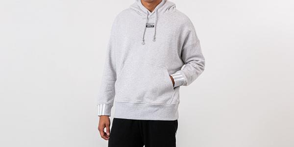 adidas Hoodie Light Grey Heather