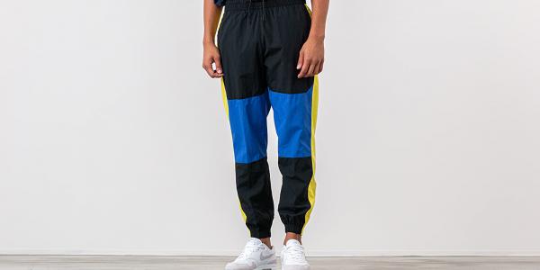 Nike Sportswear Re-Issue Woven Pants Black/ Game Royal/ Dynamic Yellow