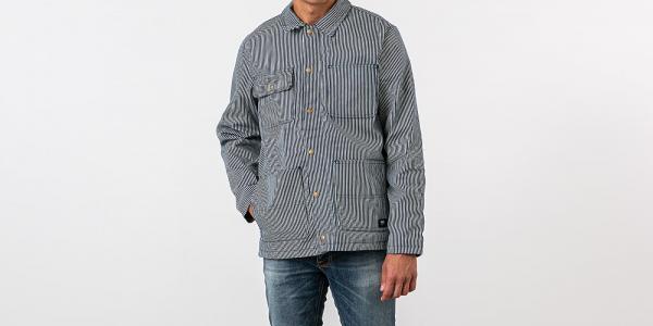 Vans X Mount Vernon Mills Drill Coat Hickory Stripe