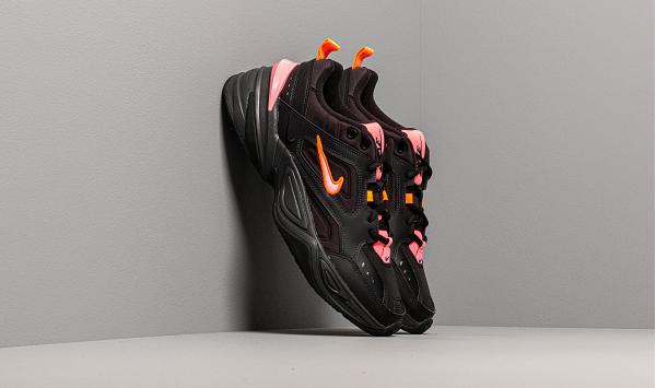 Nike M2K Tekno Black/ Sunset Pulse-Off Noir