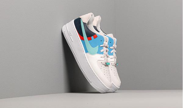 Nike W Air Force 1 Sage Low LX Platinum Tint/ Light Aqua-Obsidian