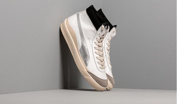 Puma x RHUDE Basket 68 OG Mid Blanc de Blanc-Drizzle