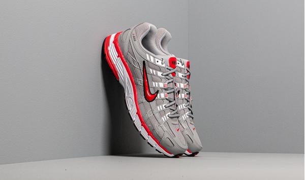 Nike P-6000 Flt Silver/ Flt Silver-University Red