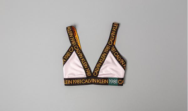 Calvin Klein Bold 1981 Triangle Bra Pink Sky