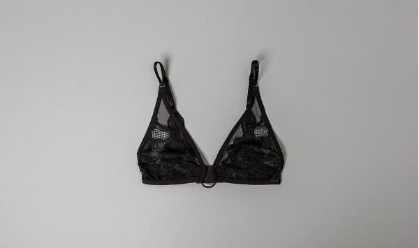 Calvin Klein Unline Triangle Bralette Black