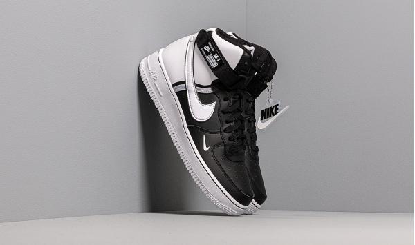 Nike Air Force 1 High Lv8 2 (GS) Black/ White-Wolf Grey-White