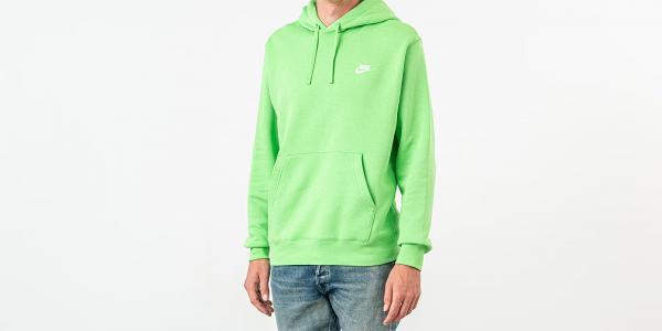 Nike Sportswear Club Hoodie Green Nebula/ Green Nebula/ White