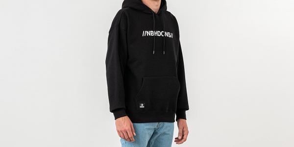 Converse x Neighborhood Hoodie Black