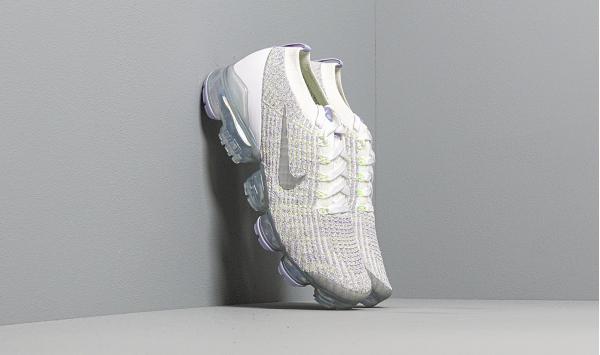Nike W Air Vapormax Flyknit 3 True White/ Barely Volt-Purple Agate